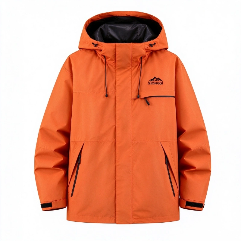 Lightweight 3-Proof Jacket Waterproof Stain-Resistant Up to 7XL
