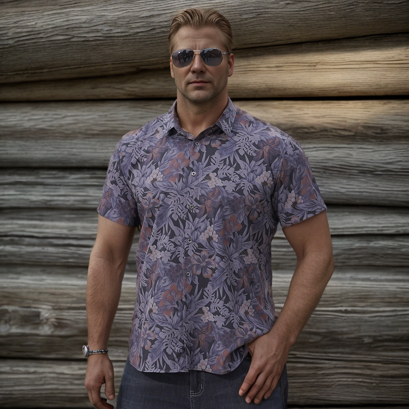 Short Sleeve High Quality Casual Shirt