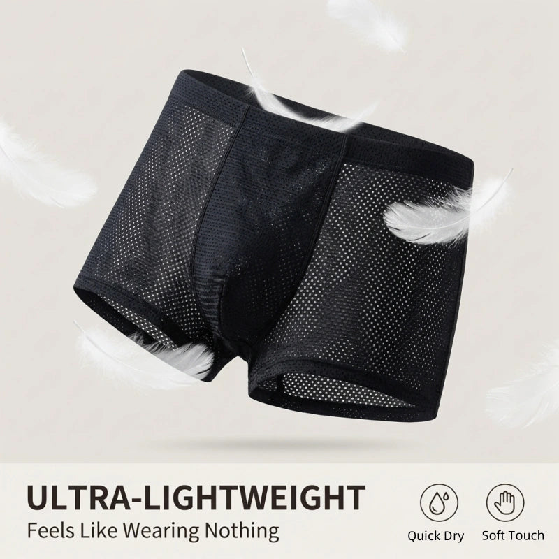 High-quality, ultra-breathable, stretchy boxer briefs