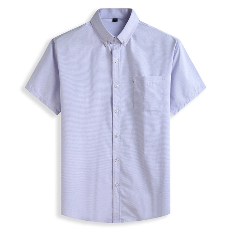 Short Sleeve Solid Color Shirt