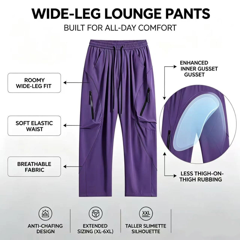 Anti-Chafing Techwear Cargo Pants