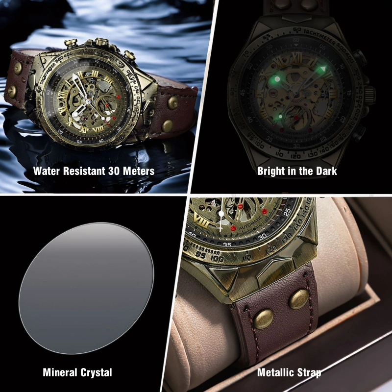 Retro Waterproof Men's Quartz Watch